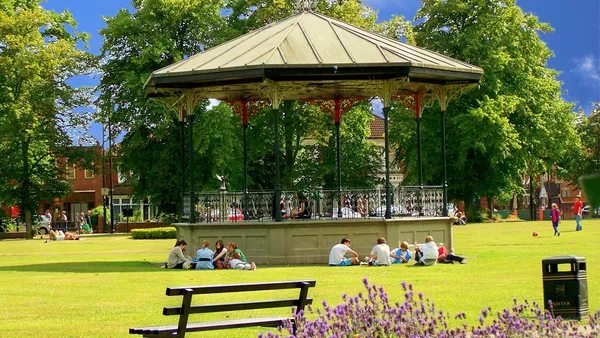 Victorian Bandstand in Eastleigh, Hampshire.