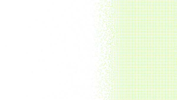 An explosion of pixels form a solid wall.