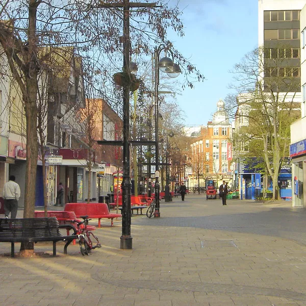 View of Hounslow High Street.