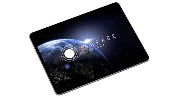 An In-Space Missions screenshot shown on an iPad.