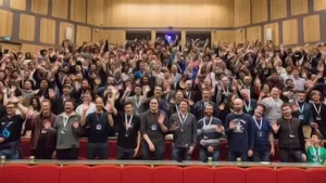 The attendees of DrupalCamp London 2016.