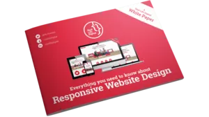 Responsive Website Design white paper cover.